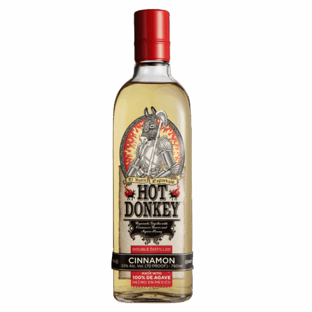 Hot Donkey Tequila Cinnamon 6/750ml