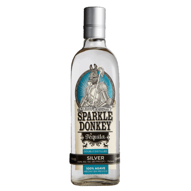 Sparkle Donkey Tequila Silver 6/750ml