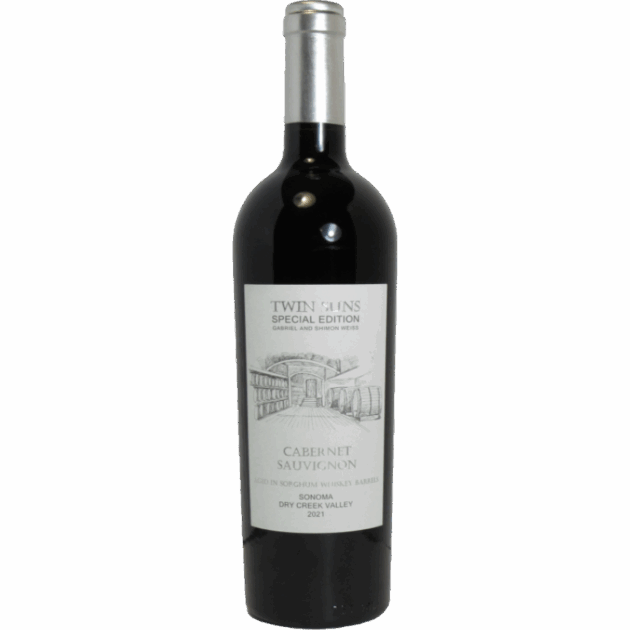 Twin Suns Whiskey-Aged Sonoma Cab 2023 12/750ml