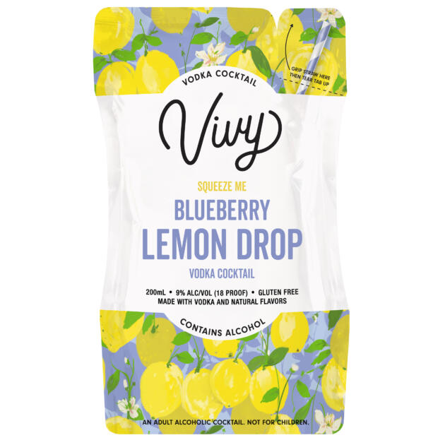 Vivy Blueberry Lemon Drop 24-200ML/CS