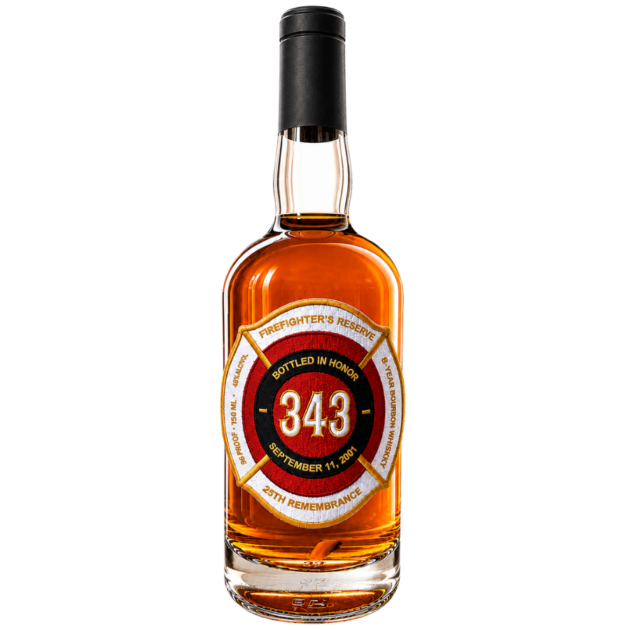 Firefighter's Reserve 343 8Yr Single Barrel Bourbon 6/750ml 48%