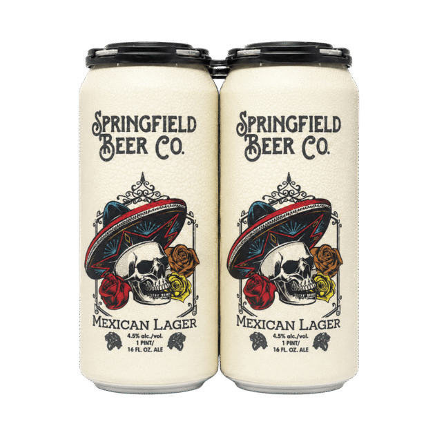 Springfield Mexican Lager 16oz 6/4pk 4.5%